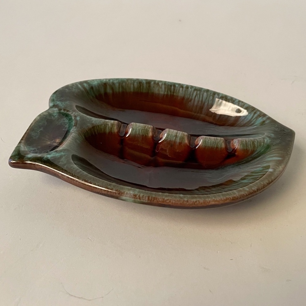 Vintage leaf, made in Japan ash tray - Picture 4 of 8